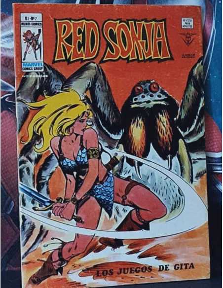 MUY BUEN ESTADO RED SONJA 2 LOS JUEGOS DE GITA GRAPA EDICIONES VERTICE