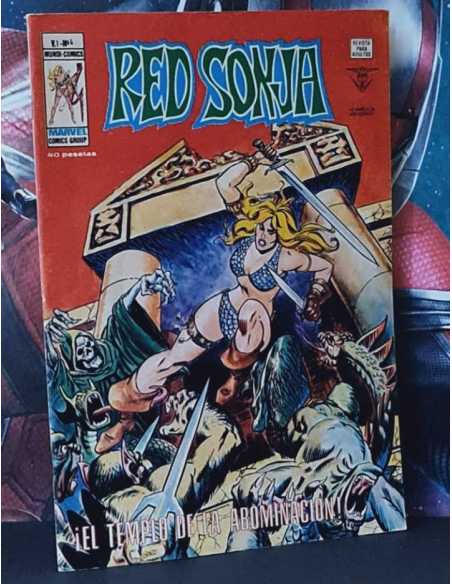 MUY BUEN ESTADO RED SONJA 4 EL TEMPLO DE LA ABOMINACIÓN GRAPA EDICIONES VERTICE