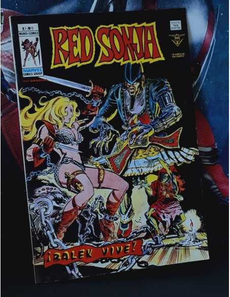 EXCELENTE ESTADO RED SONJA 5 BALEK VIVE GRAPA EDICIONES VERTICE