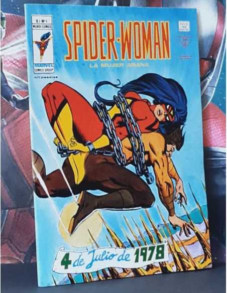 DE KIOSCO SPIDER-WOMAN 4 GRAPA 4 JULIO DE 1978 SPIDERWOMAN EDICIONES VERTICE