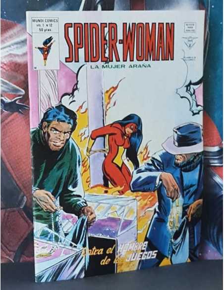 DE KIOSCO SPIDER-WOMAN 12 ENTRA EL HOMBRE DE LOS JUEGOS GRAPA SPIDERWOMAN EDICIONES VERTICE