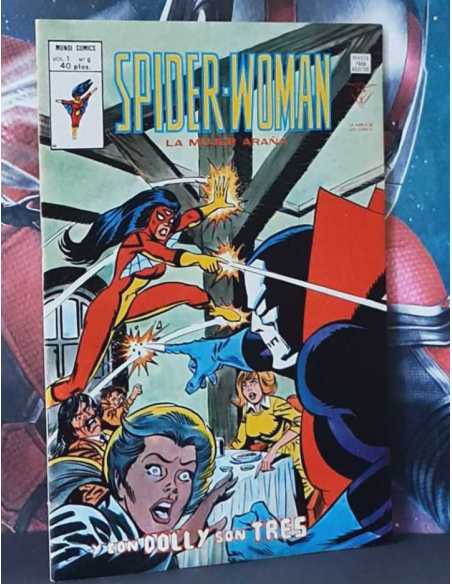 EXCELENTE ESTADO SPIDER-WOMAN 6 Y CON DOLLY SON TRES GRAPA SPIDERWOMAN EDICIONES VERTICE