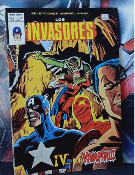 CASI EXCELENTE ESTADO SELECCIONES MARVEL 50 VOL.1 LOS INVARORES V POR VAMPIRO VERTICE