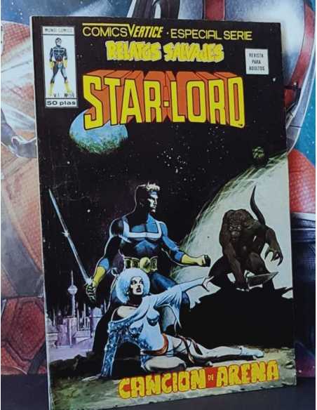 CASI EXCELENTE ESTADO RELATOS SALVAJES 70 VOL.1 STAR-LORD CANCIÓN DE ARENA GRAPA EDICIONES VERTICE