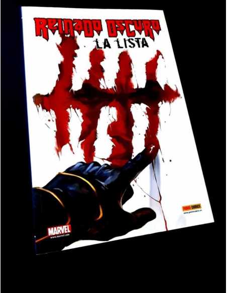 DE KIOSCO 100% MARVEL REINADO OSCURO LA LISTA PANINI COMICS TOMO