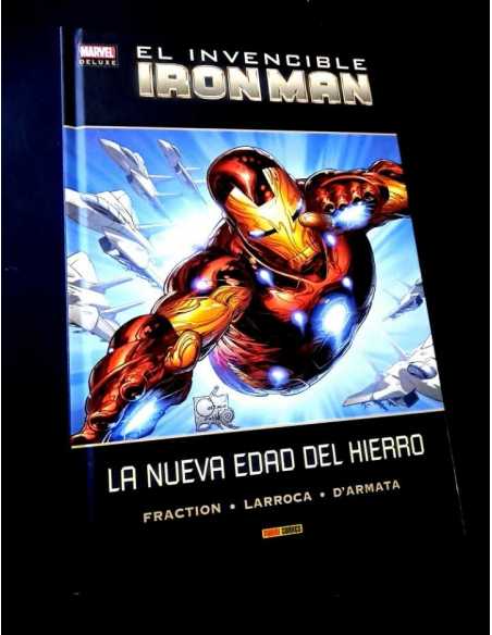 EXCELENTE ESTADO EL INVENCIBLE IRON MAN LA NUEVA EDAD DEL HIERRO PANINI COMICS TAPA DURA