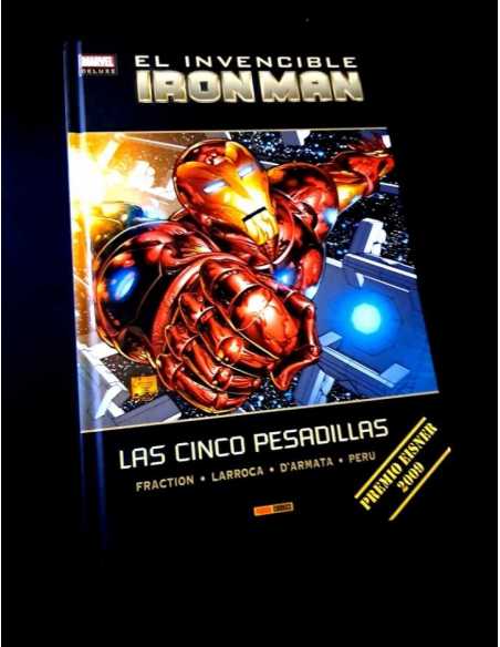 EXCELENTE ESTADO MARVEL DELUXE EL INVENCIBLE IRON MAN 1 PANINI TAPA DURA PREMIO EISNER 2009