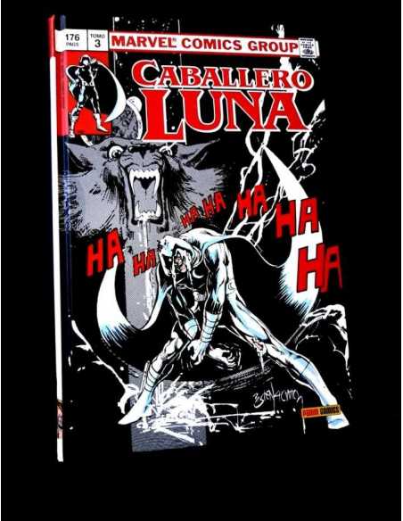 EXCELENTE ESTADO BIBLIOTECA CABALLERO LUNA 3 PANINI COMICS TAPA DURA MARVEL COMICS GROUP