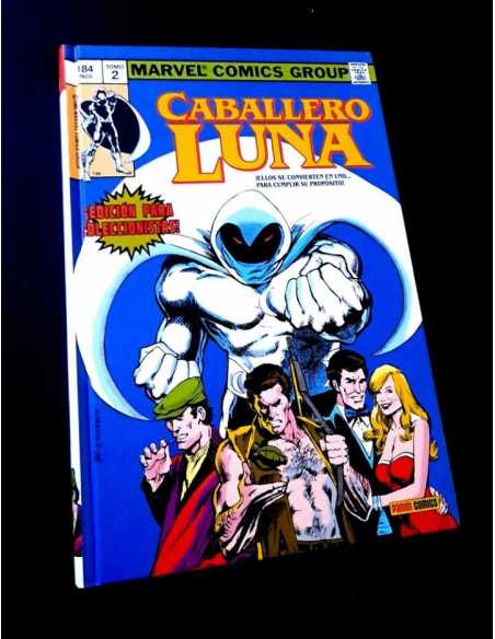 EXCELENTE ESTADO BIBLIOTECA CABALLERO LUNA 2 PANINI COMICS TAPA DURA MARVEL COMICS GROUP