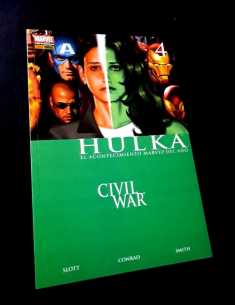 DE KIOSCO CIVIL WAR HULKA 4 LA GRAN REVELACION PANINI...