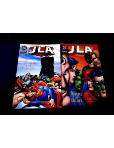 DE KIOSCO PRESTIGIO JLA TORRE DE BABEL COMPLETA NORMA DC