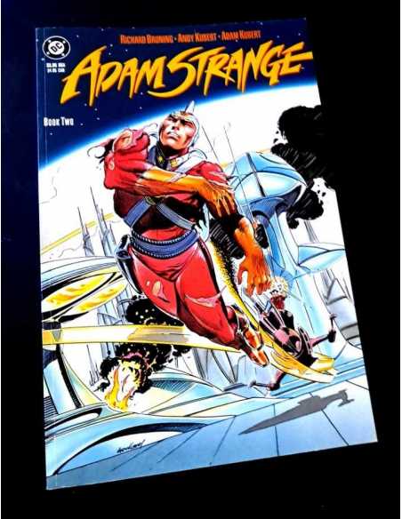 EXCELENTE ESTADO ADAM STRANGE BOOK 2 THE MAN OF TWO WORLDS DC COMICS USA