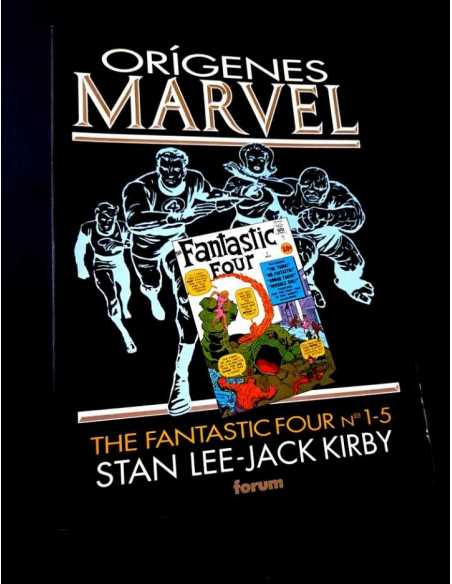 CASI EXCELENTE ESTADO ORIGENES MARVEL 1 STAN LEE - JACK KIRBY FORUM