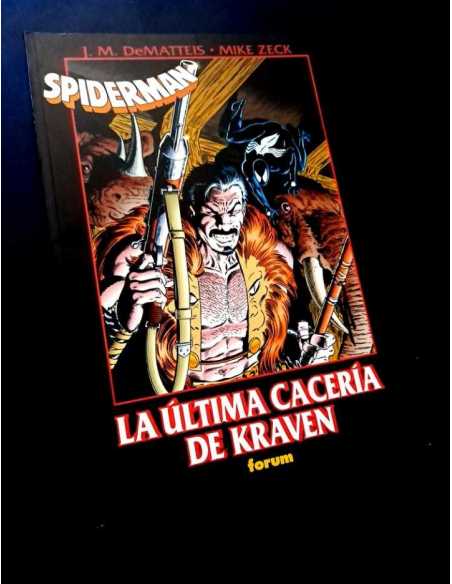 CASI EXCELENTE ESTADO SPIDERMAN LA ULTIMA CACERIA DE KRAVEN OBRAS MAESTRAS 37 FORUM TAPA BLANDA