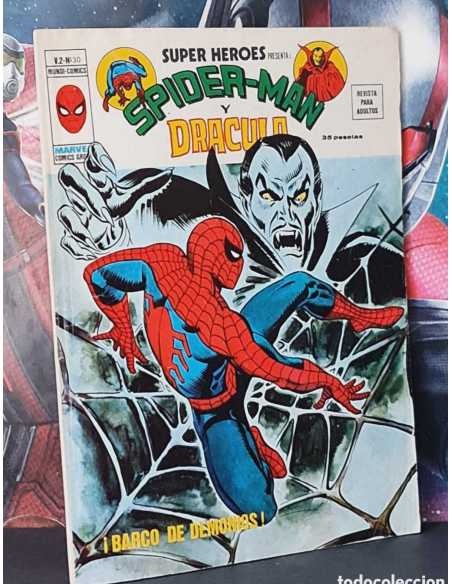CASI EXCELENTE ESTADO SUPER HEROES VOL II 30 BARCO DE DEMONIOS GRAPA EDICIONES VERTICE