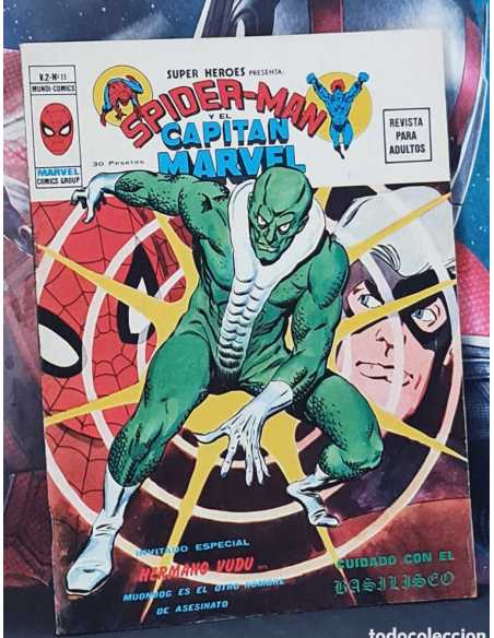 EXCELENTE ESTADO SUPER HEROES 11 VOL II CUIDADO CON EL BASILISCO VERTICE