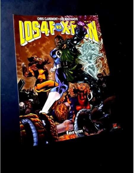 EXCELENTE ESTADO LOS 4 FANTASTICOS VS X-MEN FORUM TAPA BLANDA