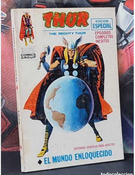 THOR 15 EL MUNDO ENLOQUECIDO NORMAL ESTADO TACO EDICIONES VERTICE