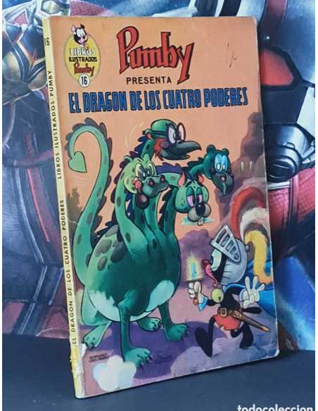 PUMBY 16 EL DRAGÓN DE LOS CUATRO PODERES NORMAL ESTADO LIBROS ILUSTRADOS VALENCIANA