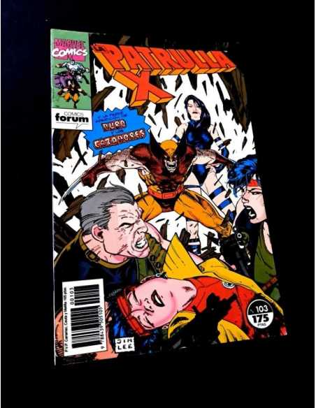 EXCELENTE ESTADO LA PATRULLA X 103 VOL.1 FORUM GRAPA