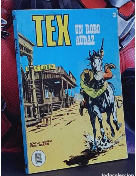 MUY BUEN ESTADO TEX 34 UN ROBO AUDAZ TACO BURU LAN