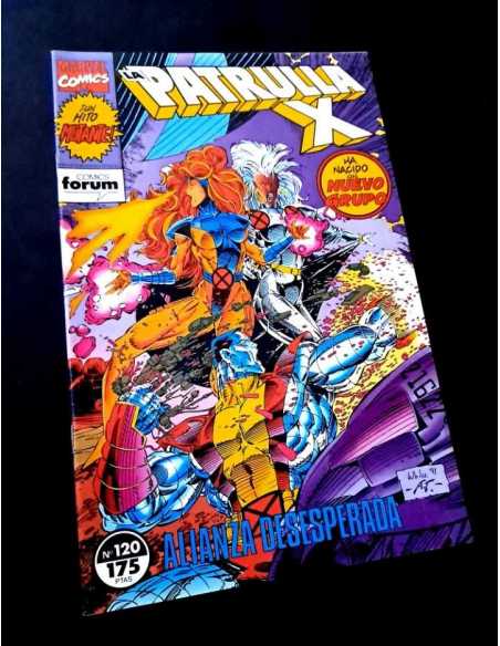 EXCELENTE ESTADO LA PATRULLA X 120 VOL.1 FORUM GRAPA