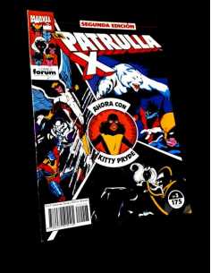 EXCELENTE ESTADO SEGUNDA EDICION LA PATRULLA X 3 FORUM GRAPA