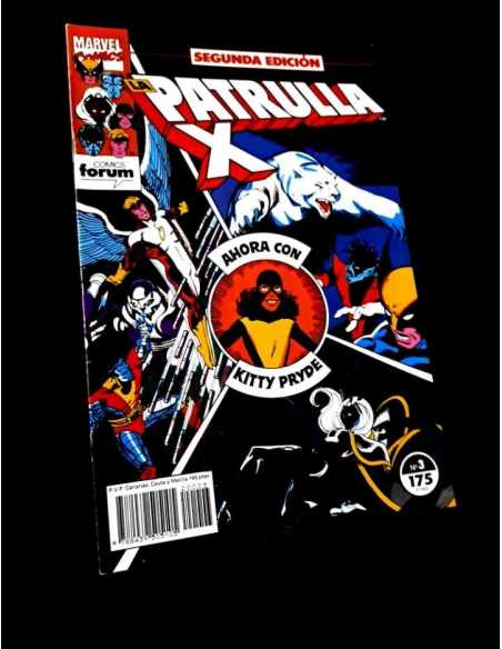 EXCELENTE ESTADO SEGUNDA EDICION LA PATRULLA X 3 FORUM GRAPA