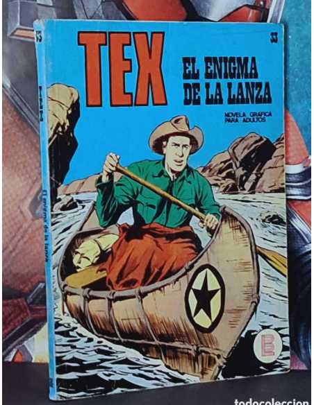 BUEN ESTADO TEX 33 EL ENIGMA DE LA LANZA TACO BURU LAN