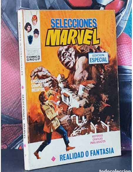 MUY BUEN ESTADO SELECCIONES MARVEL 7 REALIDAD O FANTASÍA TACO EDICIONES VERTICE