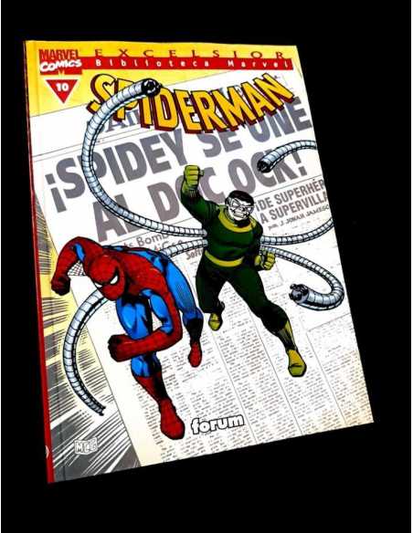 EXCELENTE ESTADO BIBLIOTECA MARVEL SPIDERMAN 10 FORUM EXCELSIOR