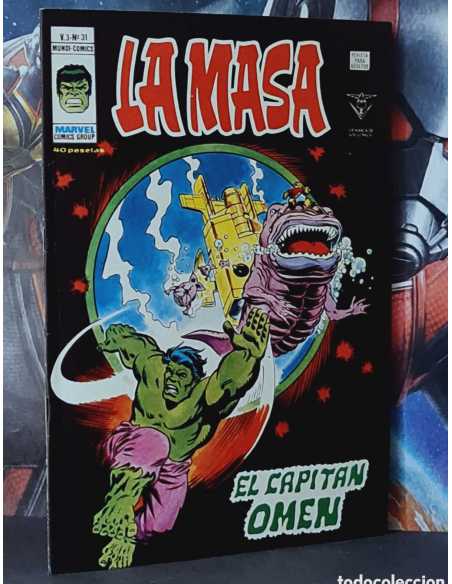 DE KIOSCO LA MASA 31 VOL III EL CAPITÁN OMEN GRAPA EDICIONES VERTICE