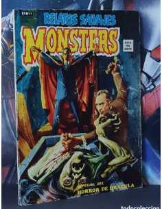 BUEN ESTADO RELATOS SALVAJES 23 MONSTER HORROR DE DRÁCULA...