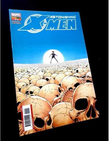 CASI EXCELENTE ESTADO ASTONISHING X-MEN 9 PANINI GRAPA