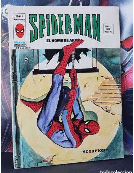 CASI EXCELENTE ESTADO SPIDERMAN 9 VOL II SCORPIÓN SPIDER-MAN GRAPA VERTICE