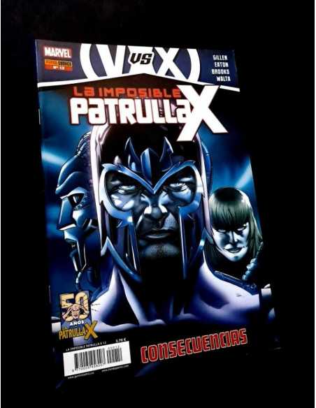 EXCELENTE ESTADO LA IMPOSIBLE PATRULLA X 12 VOL.1 PANINI COMICS GRAPA