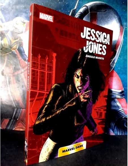 DE KIOSCO MARVEL DARK 4 JESSICA JONES ANGULO MUERTO PANINI TAPA BLANDA