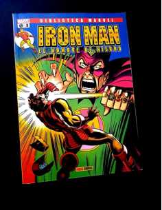 CASI EXCELENTE ESTADO BIBLIOTECA IRON MAN 9 PANINI TAPA...