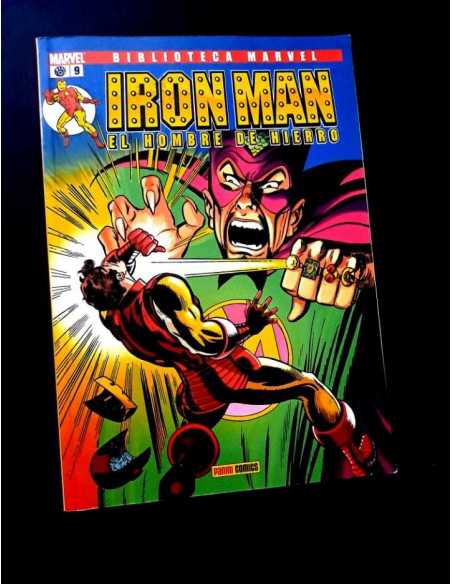 CASI EXCELENTE ESTADO BIBLIOTECA IRON MAN 9 PANINI TAPA BLANDA