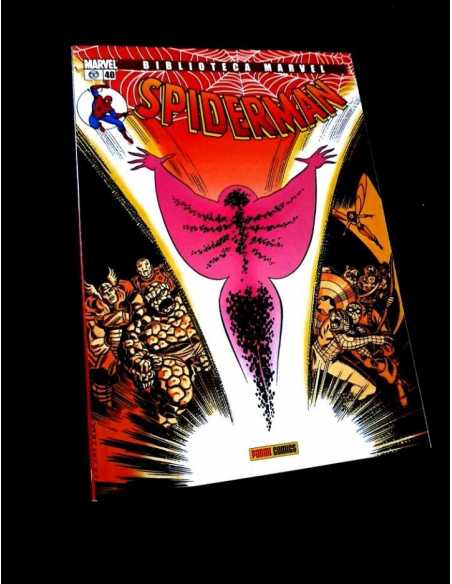 EXCELENTE ESTADO BIBLIOTECA SPIDERMAN 40 PANINI TAPA BLANDA