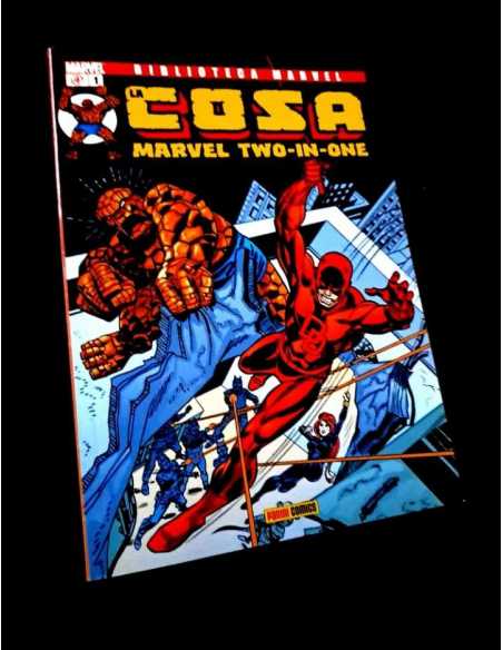 EXCELENTE ESTADO BIBLIOTECA LA COSA 1 PANINI TAPA BLANDA