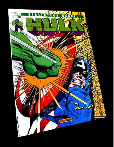 EXCELENTE ESTADO BIBLIOTECA HULK 30 PANINI TAPA BLANDA