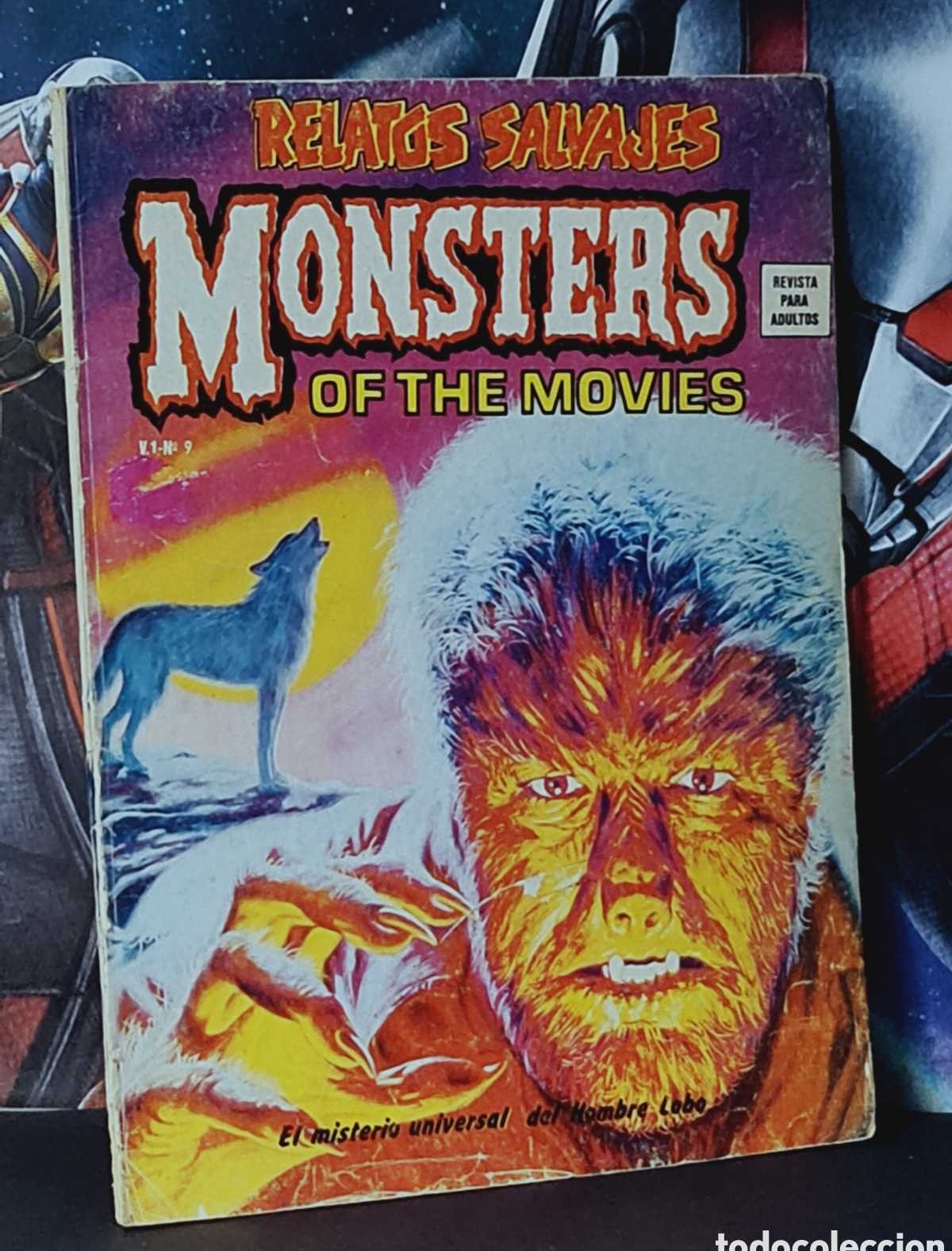 RELATOS SALVAJES MONSTER OF THE MOVIES 9 EL MISTERIO UNIVERSAL DEL ...