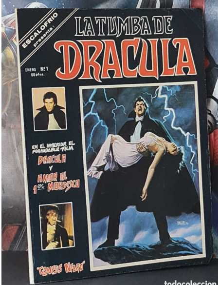 CASI EXCELENTE ESTADO ESCALOFRiO 1 LA TUMBA DE DRÁCULA GRAPA EDICIONES VERTICE