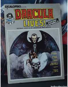 MUY BUEN ESTADO ESCALOFRÍO 4 DRÁCULA LIVES 1 GRAPA...