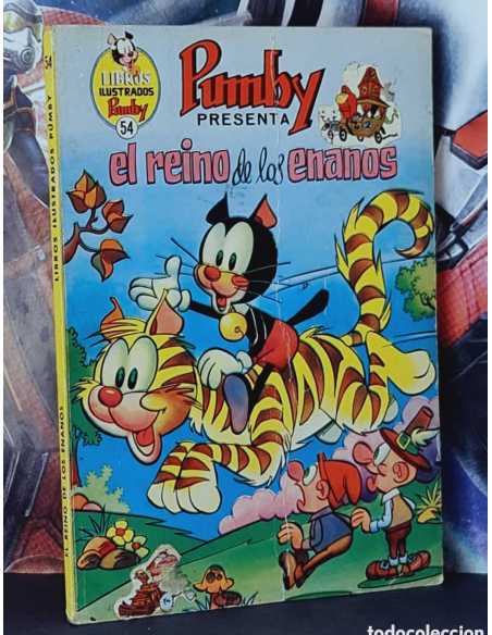 BUEN ESTADO PUMPY 54 EL REINO DE LOS ENANOS LIBROS ILUSTRADOS VALENCIANA