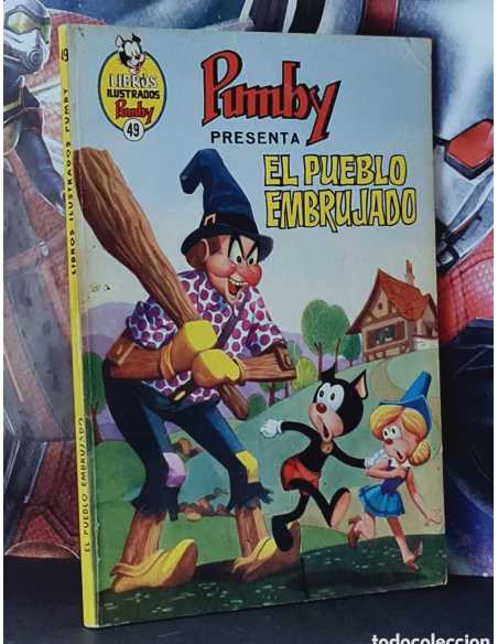 MUY BUEN ESTADO PUMPY 49 EL PUEBLO EMBRUJADO LIBROS ILUSTRADOS VALENCIANA