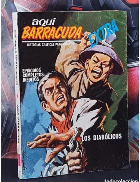 CASI EXCELENTE ESTADO AQUI BARRACUDA 11 LOS DIABÓLICOS TACO EDICIONES VERTICE