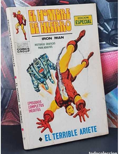 MUY BUEN ESTADO EL HOMBRE DE HIERRO DE 17 EL TERRIBLE ARIETE TACO EDICIONES VERTICE