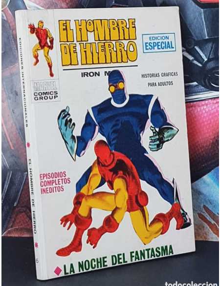 DE KIOSCO EL HOMBRE DE HIERRO 6 LA NOCHE DEL FANTASMA TACO EDICIONES VÉRTICE